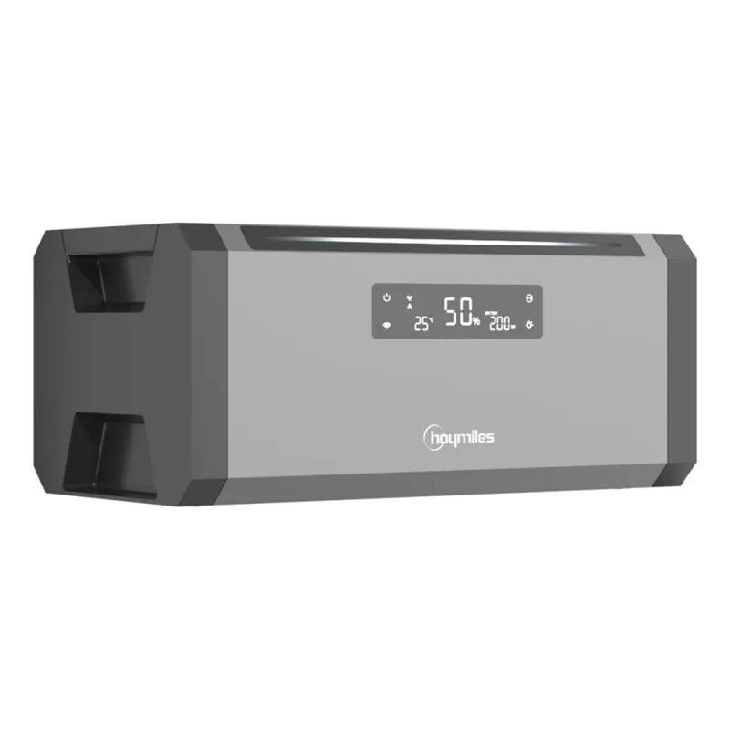 3,84 kWh 1880W HiBattery HB-1920 Speichersystem Doppelglas Solarmodule inkl. Hoymiles HMS-1600-2T Wechselrichter 1-phasig – Bild 2