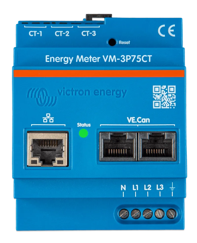 Energy meter VM-3P75CT - 3 phase - max 65A/phase