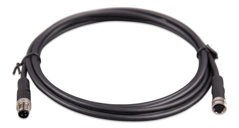 Kabel mit 3-poliges M8-Rundsteckverbinder Stecker/Buchse 3 m (bag of 2) – Bild 2