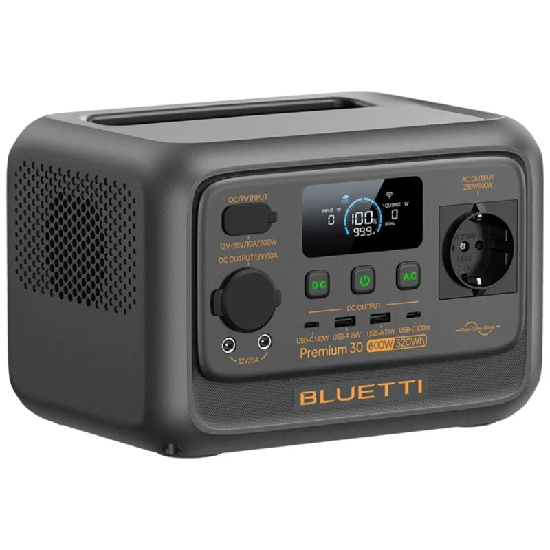Bluetti Premium 30 V2 Mobile Powerstation 320Wh 600W USV-Funktion – Bild 5