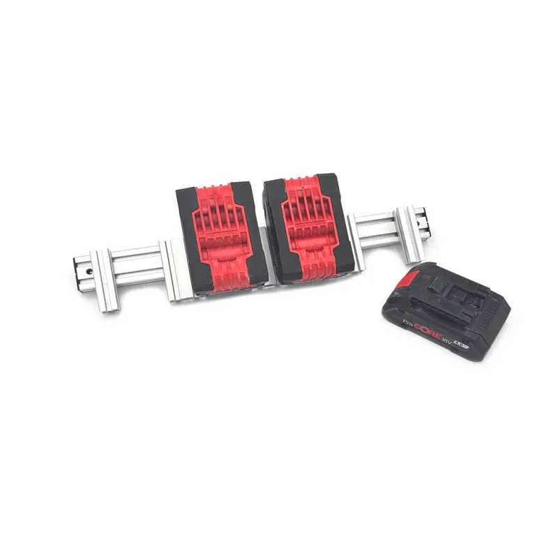 Akkuhalter Bosch 18V blau für FixRack & MoveRack Regal L-BOXX - Sortimo – Bild 5