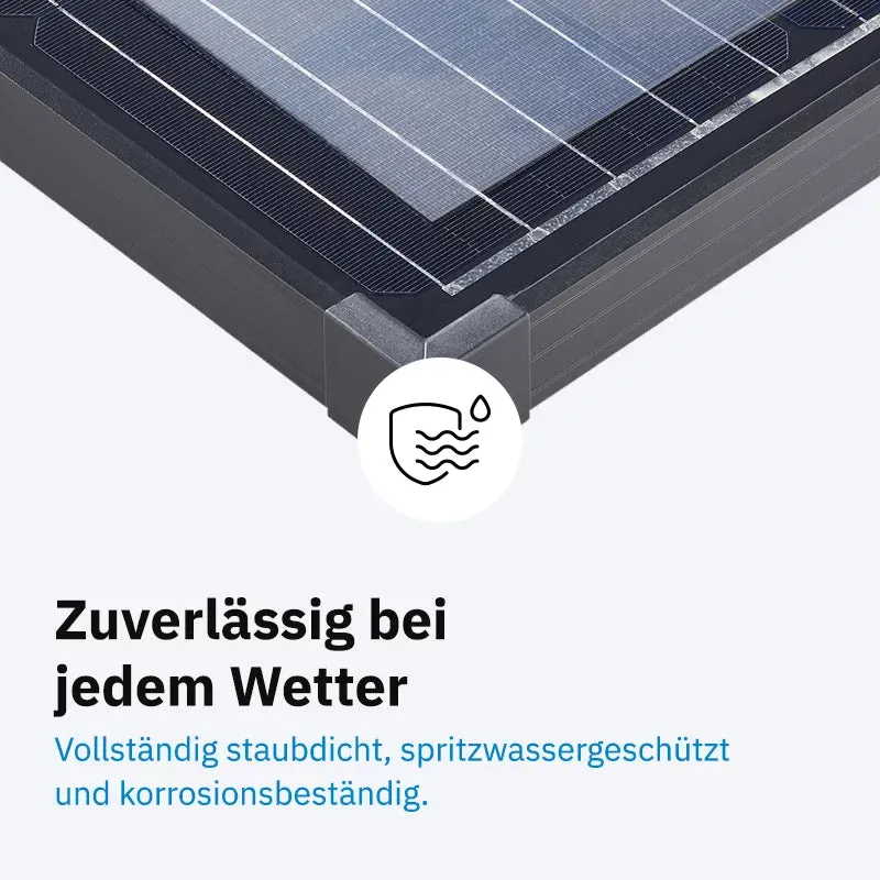 ECTIVE MSP 90 Black Monokristallines Solarmodul 90W – Bild 4