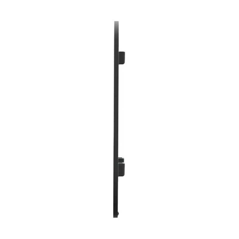 Unterkonstruktion für go-e Gemini flex Wallbox-Serie in Schwarz, passend für Wandmontage.