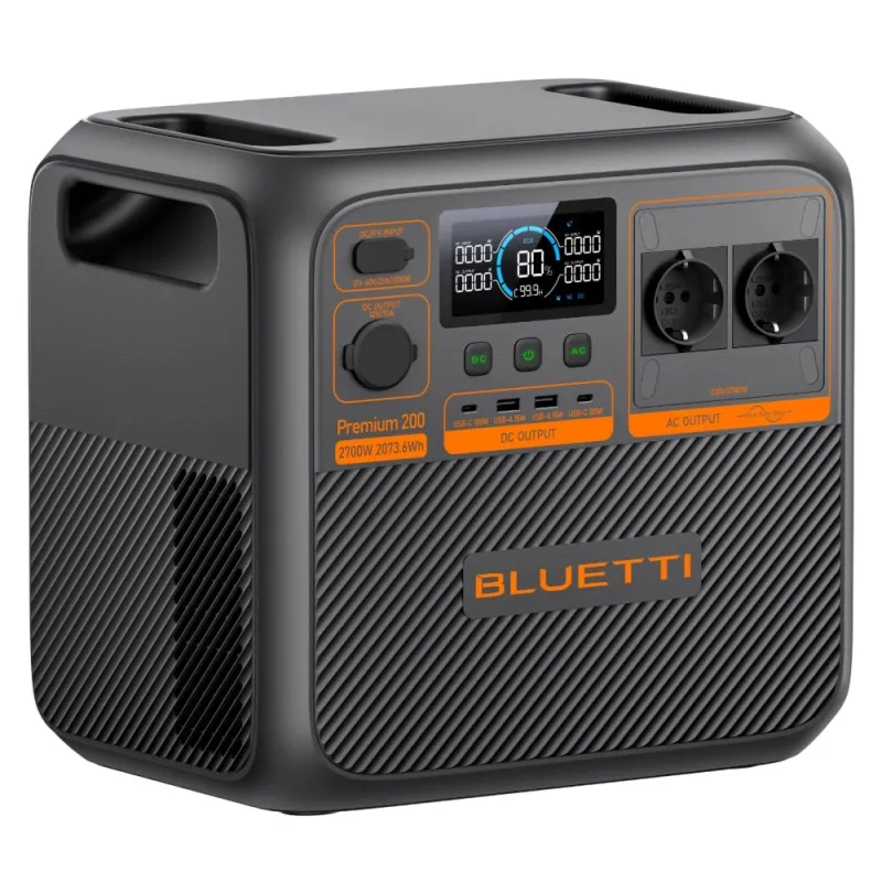 Bluetti Premium 200 V2 Mobile Powerstation 2073Wh 2700W USV-Funktion – Bild 2