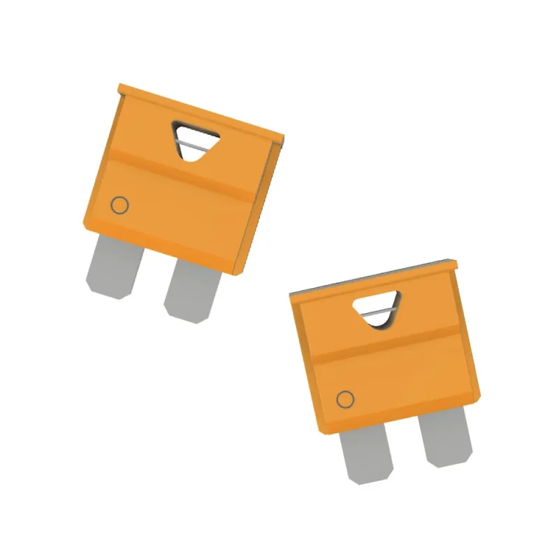 1,5m 4mm² Batteriekabel M8 mit Flachsicherungshalter, 40A Sicherung und Polklemmen – Bild 3