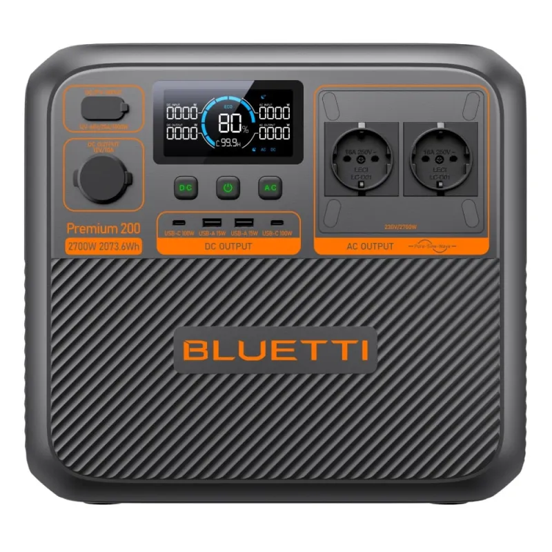 Bluetti Premium 200 V2 Mobile Powerstation 2073Wh 2700W USV-Funktion – Bild 3