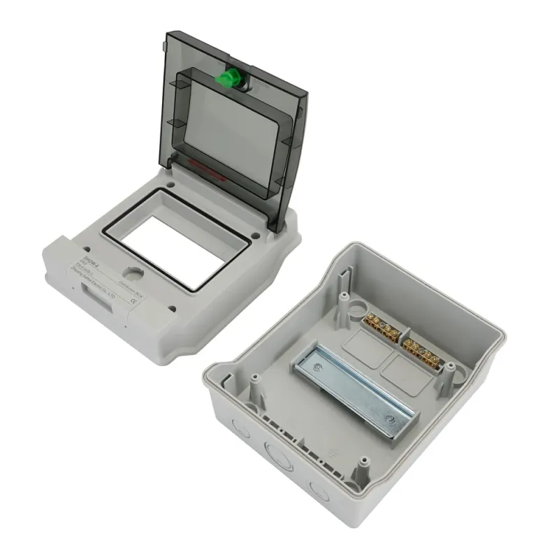 Verteilerkasten mit 6 TE und DIN-Schiene IP66 UV-beständig wasser- und staubgeschützt – Bild 5