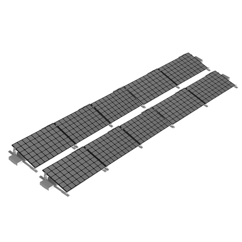Flachdach Befestigungsset Ballast Montagekit Reihe 10 Module