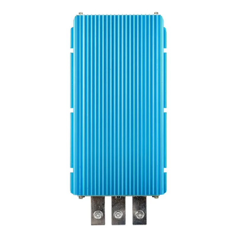 Technische Zeichnung des Victron Energy DC/DC Wandlers mit Maßen