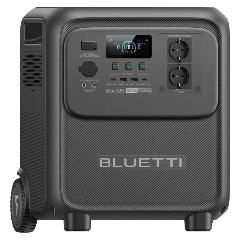 BLUETTI Elite 320 tragbare Powerstation 1800 W 3200 Wh LiFePO4