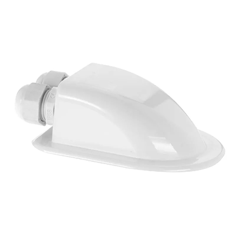 Dachdurchführung 2-fach weiß für Kabeldurchmesser 3-12mm – Bild 2