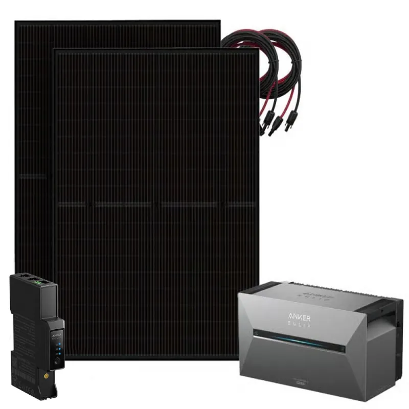 Anker 900W Solix 3 Balkonkraftwerk inkl. 2,69kWh Speicher E2700 & Stromzähler