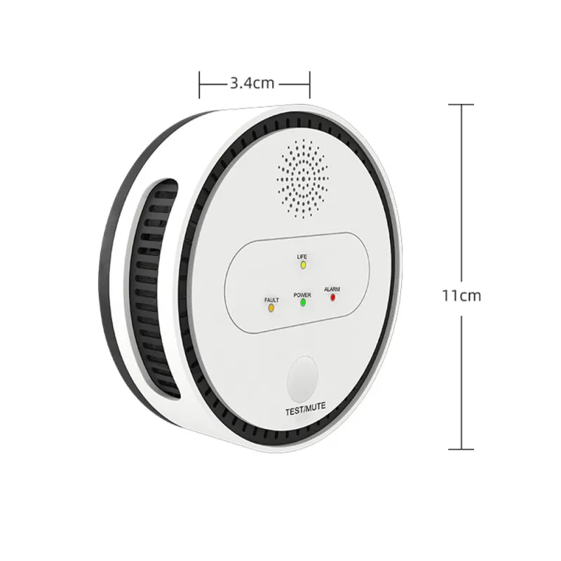 Smart WiFi-Gassensor mit LCD & App | Akustischer und optischer Alarm für brennbare Gase – Bild 4