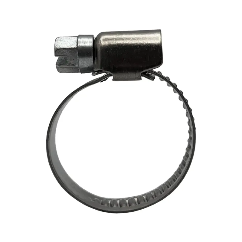 Profi Schlauchschellen aus V2A Edelstahl mit 16–27 mm Spannbereich, rostfrei und nach DIN 3017.