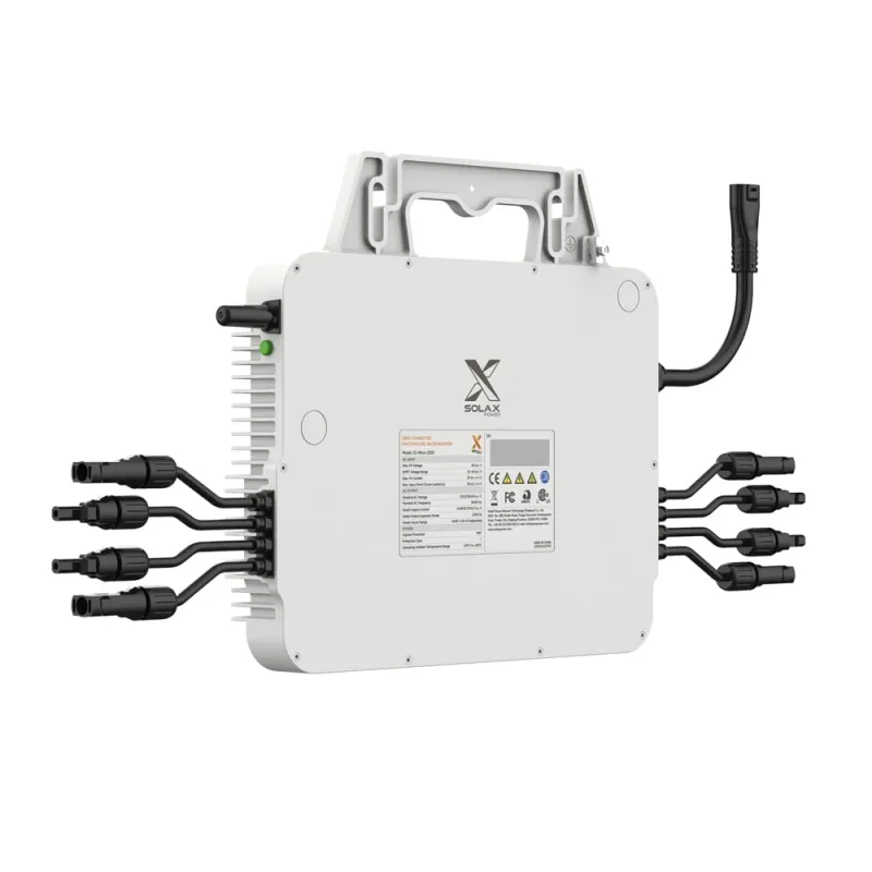 SolaX X1 Micro 1600W 4-in-1 Mikrowechselrichter 1-phasig Microinverter mit App Steuerung