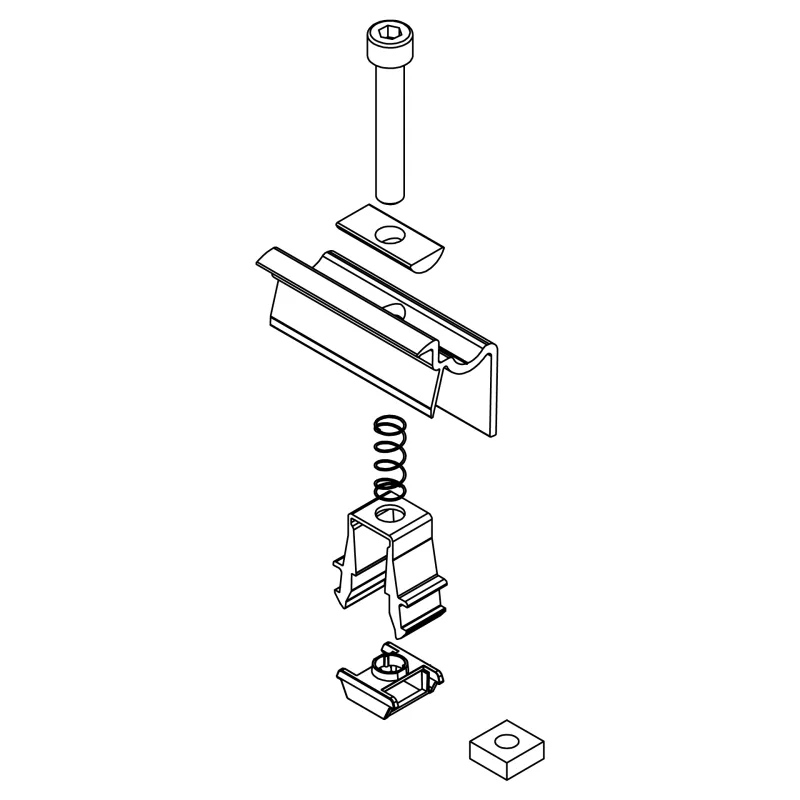 K2 2002514 Universal Endklemme OneEnd 30-42 mm (Karton/120 Stk.) – Bild 5