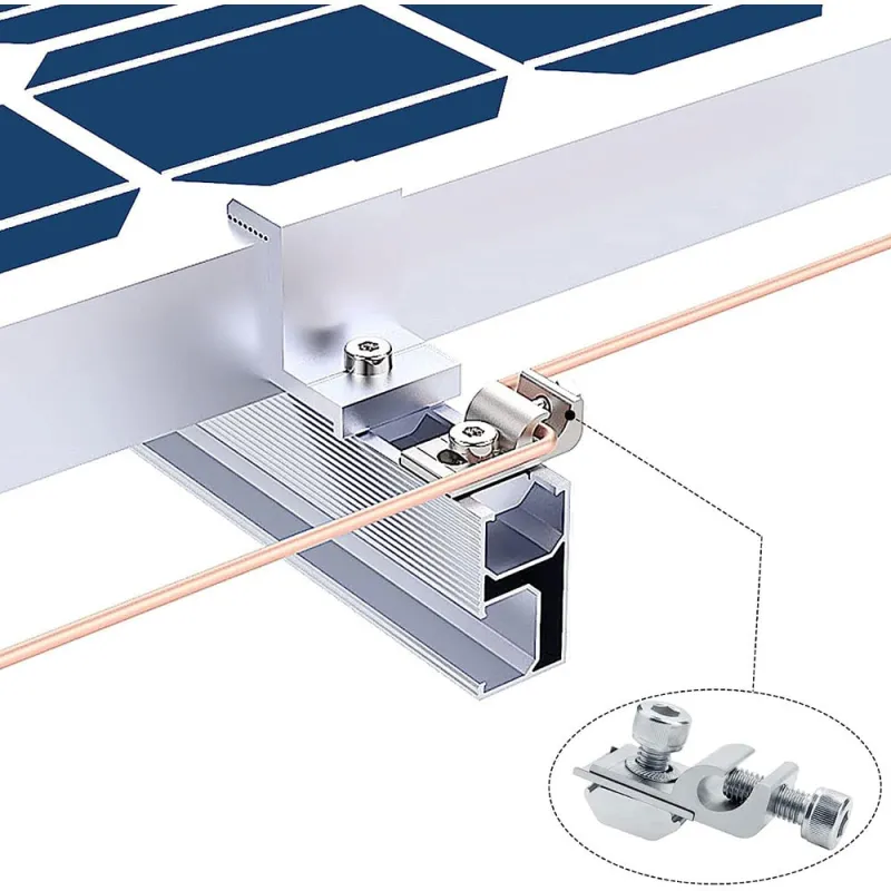 Erdungsklemmen für PV Module 6 Stk.