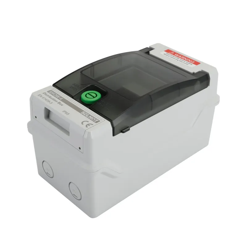 Verteilerkasten mit 4 TE und DIN-Schiene IP66 UV-beständig wasser- und staubgeschützt – Bild 3