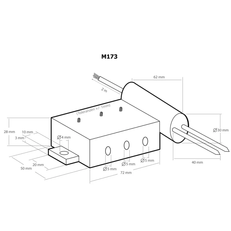 KEMO Bodenfeuchtigkeitssensor 12 V/DC – Bild 2