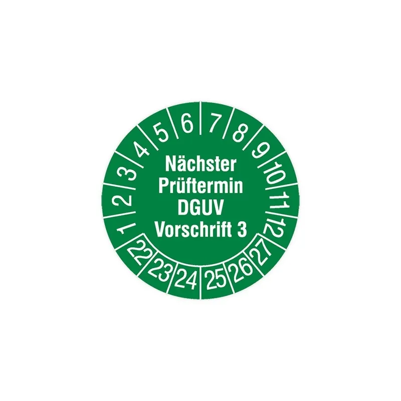 HT Instruments Prüfplaketten 15mm