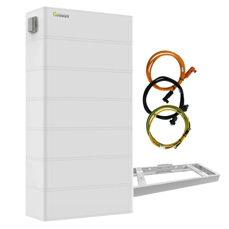 Growatt Batteriespeicher ARK HV mit 15,36 kWh Kapazität und Basis für SPH-/SPA-Wechselrichter