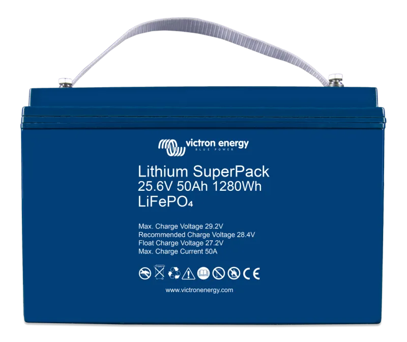 Lithium Super Pack 25,6V/50Ah (M8) – Bild 2