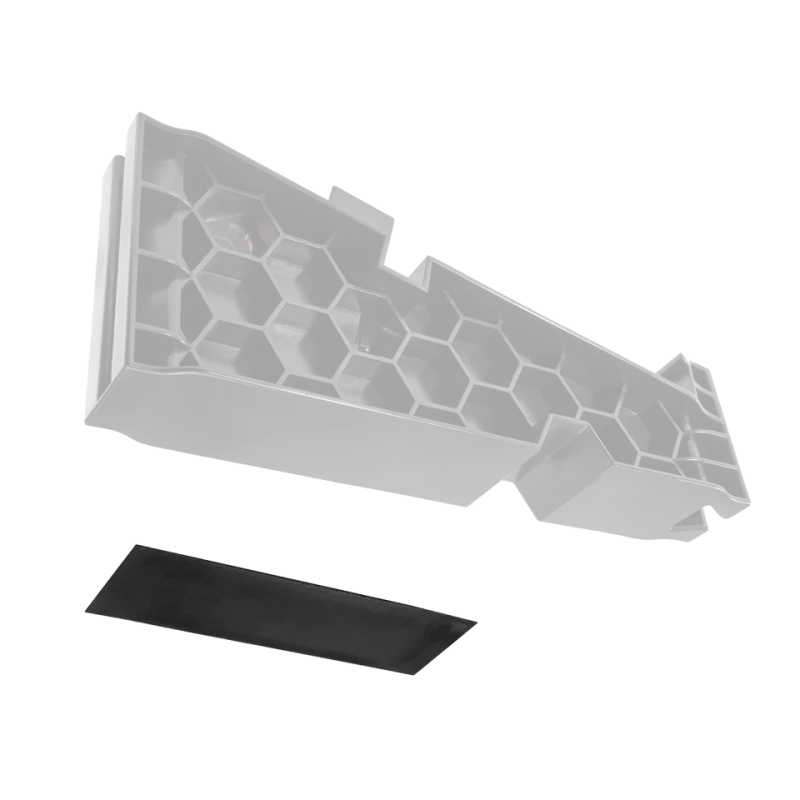 HUBER-Solarfix Antirutschmattenzuschnitt 240x80x1 mm in grau für Photovoltaik-Module auf Flachdächern