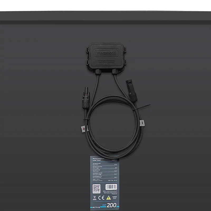 ECTIVE BSP 200 Black Monokristallin Solarmodul 200W – Bild 4