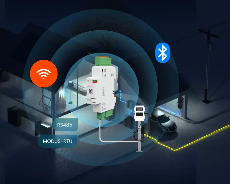 Flexible Installation des Conow SDM01-TWM-12TS Smartmeters in Schaltschränken