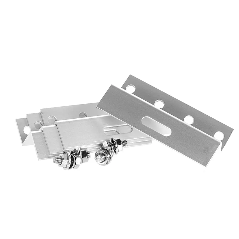 100mm Alu Z-Halter inkl. Schrauben Solarmodul Befestigung