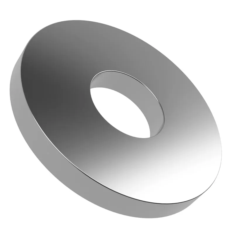 Unterlegscheibe Beilagscheibe M16 x 30 mm aus Edelstahl V2A, 10 Stück Packung, normgerecht nach DIN 9021.