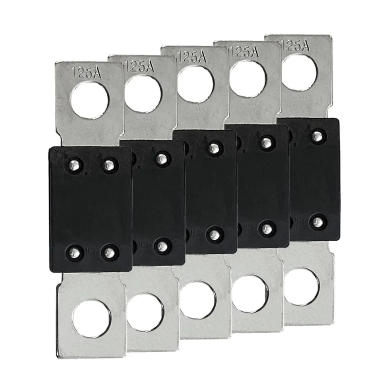 5er-Set MEGA-Sicherung 125A 70V für 48V Systeme