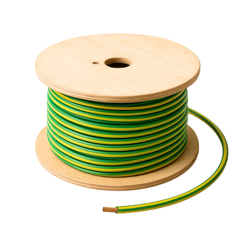 Erdungskabel 6 mm² feindrähtig H07V-K 6 gn/ge Eca, 500 Meter