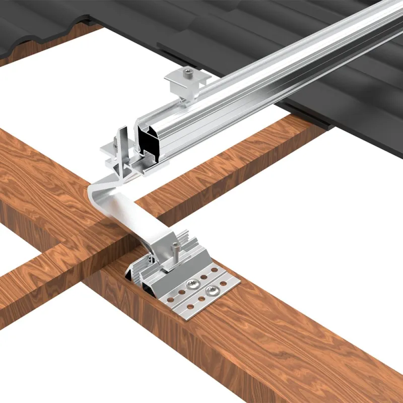 Ziegeldach Befestigungsset Tiled Montagekit 6 Module – Bild 2