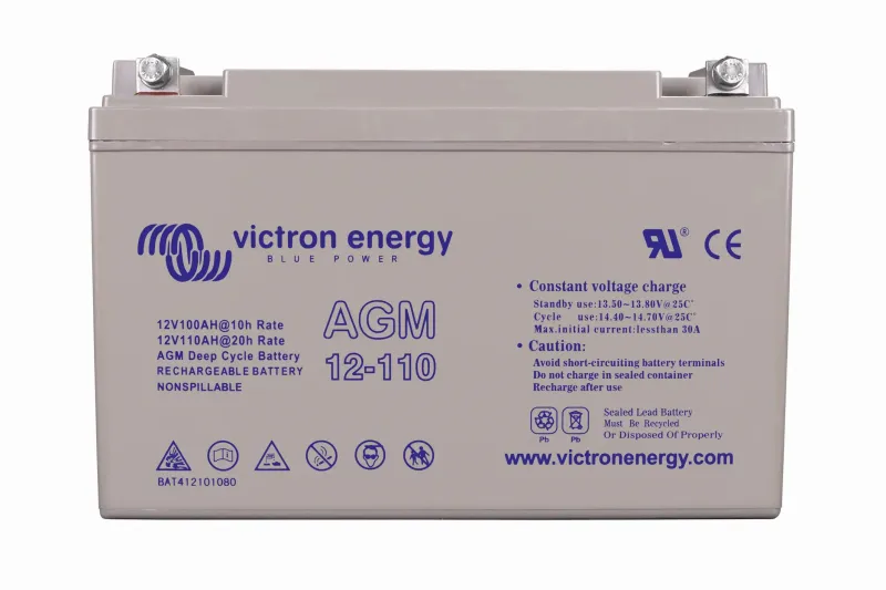 12V/110Ah AGM Deep Cycle Batt. – Bild 2