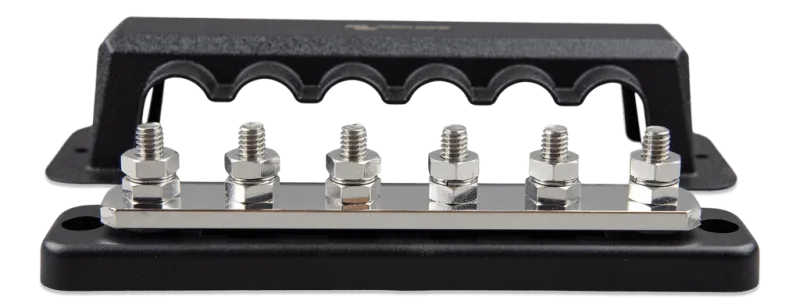 Busbar 250A 6P u. Abdeckung