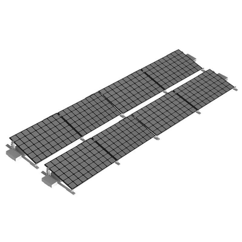 Flachdach Befestigungsset Ballast Montagekit Reihe 8 Module
