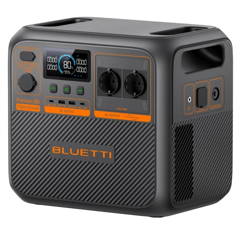 Bluetti Premium 200 V2 Mobile Powerstation 2073Wh 2700W USV-Funktion – Bild 6