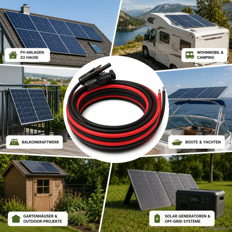 Offgridtec 1m 4mm² Profi-Verbindungskabel Solarmodul zu Solarladeregler – Bild 2