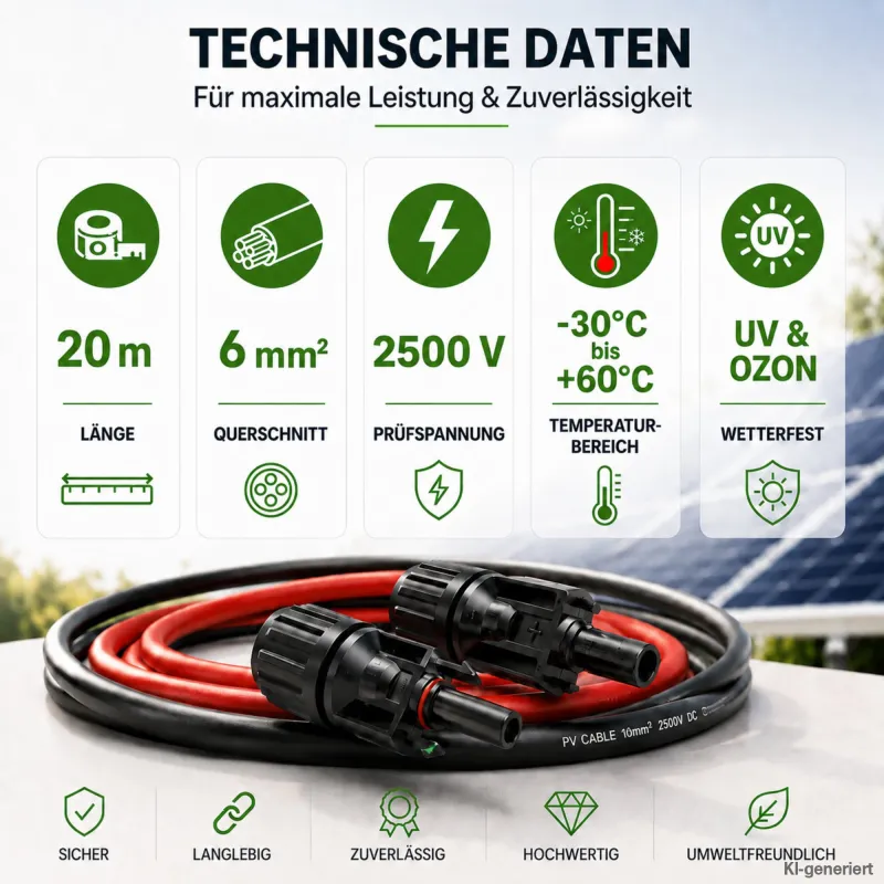 Offgridtec 20m 6mm² Profi-Verbindungskabel Solarmodul MC4 zu Solarladeregler – Bild 2