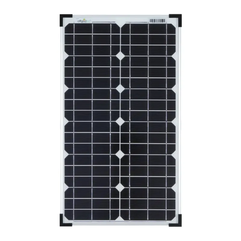 Offgridtec® 30W MONO 12V Solarpanel – Bild 2