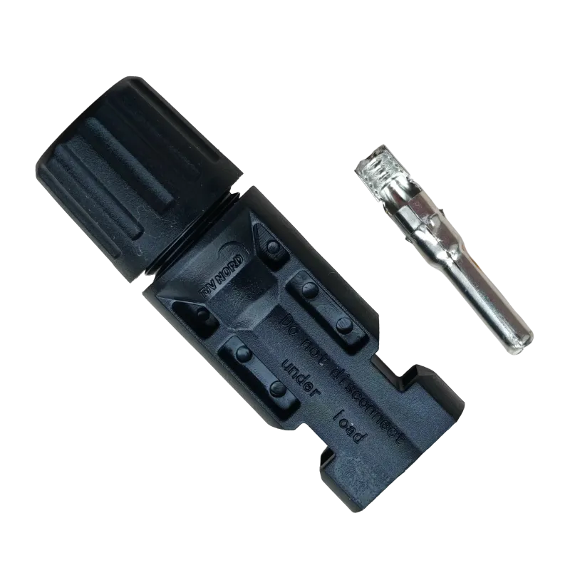 Solarstecker MC4-kompatibel für die Minus-Seite