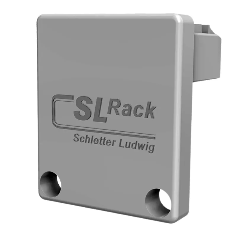 94635-06, Kunststoff-Endkappe RAIL 35 grau für PV-Montageschiene