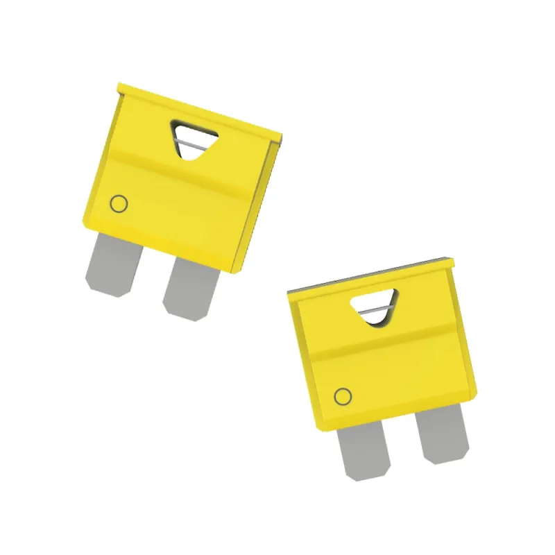 1,5m 6mm² Batteriekabel M8 mit Flachsicherungshalter, 20A Sicherung und Polklemmen – Bild 2