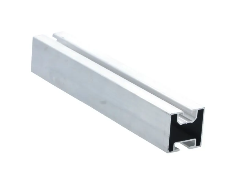 Aluminium-Schiene SILBER Solar Anlagen - 4,8 Meter