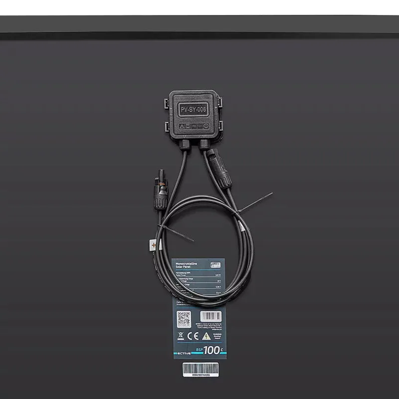 ECTIVE BSP 100C Black Monokristallin Solarmodul 100W – Bild 4