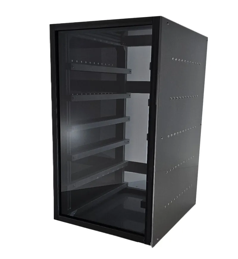 Batterieschrank für 6 Pytes 48100R LiFePo4-Batterien schwarz – Bild 3