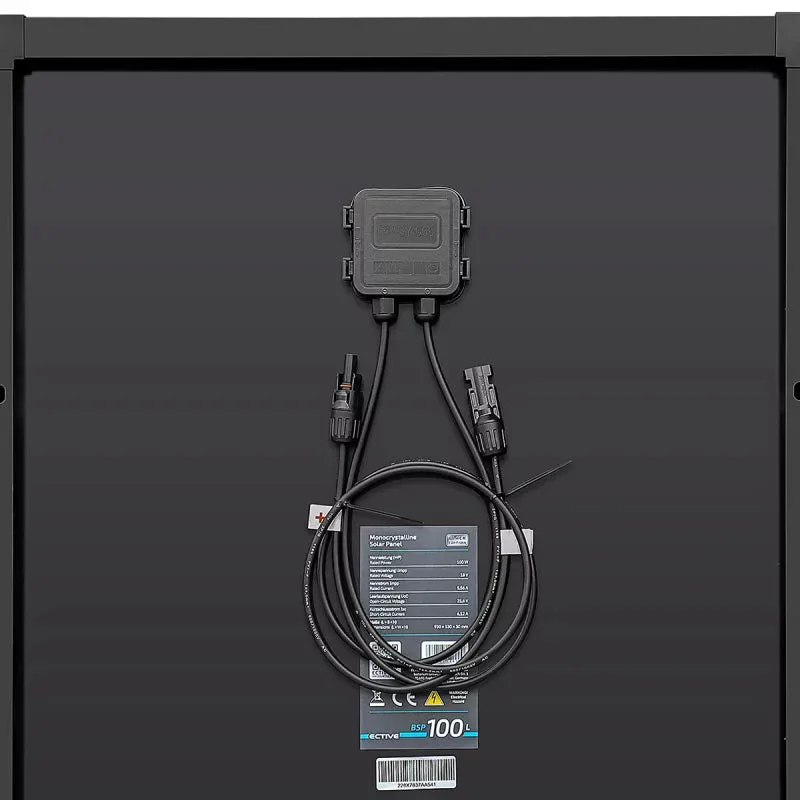 ECTIVE BSP 100 Black Slim Monokristallin Solarmodul 100W – Bild 3