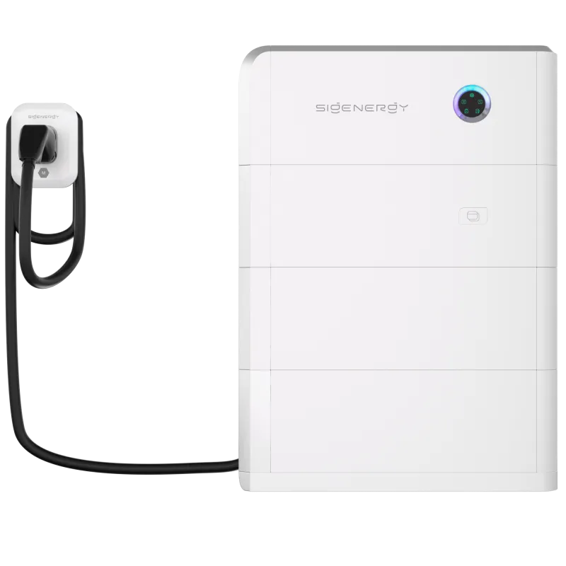 Frontansicht des Sigenergy Solarmoduls Sigenstor EVDC 12 5S2 für Elektrofahrzeug-Ladung.