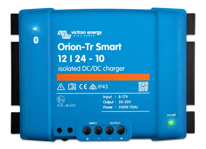 Victron Energy Orion-Tr Smart DC-DC Ladebooster in kompakter Bauweise für 12-V- und 24-V-Systeme